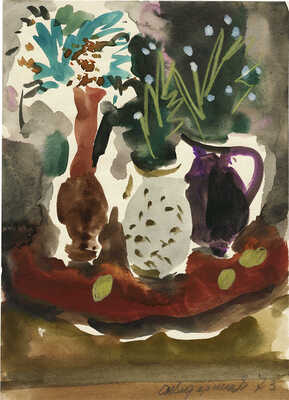 Ведерников Александр Семенович. Натюрморт с цветами